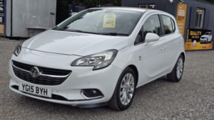2015 Vauxhall Corsa 1.4i Se Auto Euro 6 5dr in White — image 3