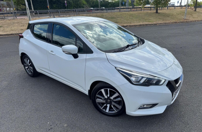 2018 Nissan Micra 0.9 Ig-T Acenta Euro 6 (s/s) 5dr in White — image 1