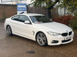2014 BMW 4 Series 2.0 420d M Sport Coupe in White — image 6