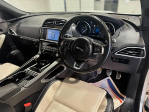 2017 Jaguar F-Pace 2.0 D180 R-Sport Euro 6 (s/s) 5dr in White — image 4