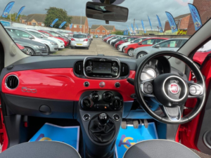 2017 Fiat 500 1.2 Lounge Euro 6 (s/s) 3dr in Pink — image 2