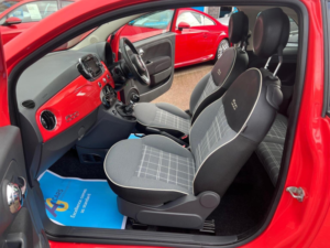 2017 Fiat 500 1.2 Lounge Euro 6 (s/s) 3dr in Pink — image 4