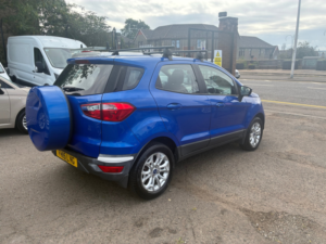 2015 Ford Ecosport 1.5 Zetec SUV 5dr Petrol Manual 2WD Euro 5 (112 Ps) in Blue — image 4