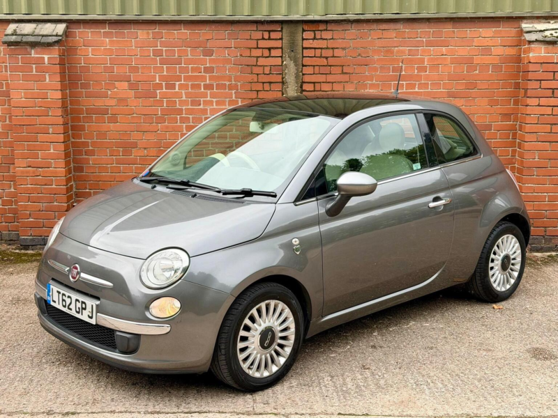 2012 Fiat 500 1.2 Lounge Dualogic Euro 4 3dr in Grey — image 1