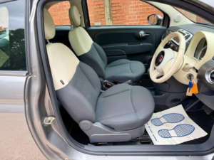 2012 Fiat 500 1.2 Lounge Dualogic Euro 4 3dr in Grey — image 3