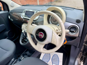 2012 Fiat 500 1.2 Lounge Dualogic Euro 4 3dr in Grey — image 6