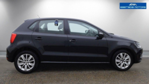 2015 Volkswagen Polo 1.2 Tsi Bluemotion Tech Se DSG Euro 6 (s/s) 5dr in Black — image 6