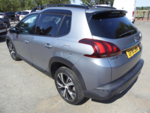 2018 Peugeot 2008 1.2 Puretech Gt Line Eat Euro 6 (s/s) 5dr in Grey — image 5