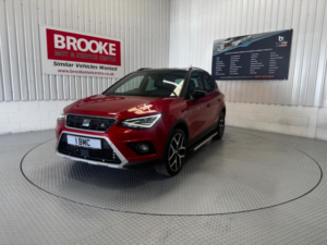 2019 SEAT Arona 1.0 Tsi Fr Sport Euro 6 (s/s) 5dr in Red — image 3