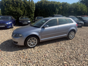 2008 Audi A3 2.0 Tdi Se Sportback 5dr Diesel S Tronic Euro 4 (140 Ps) in Silver — image 3