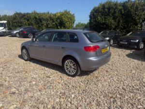 2008 Audi A3 2.0 Tdi Se Sportback 5dr Diesel S Tronic Euro 4 (140 Ps) in Silver — image 4