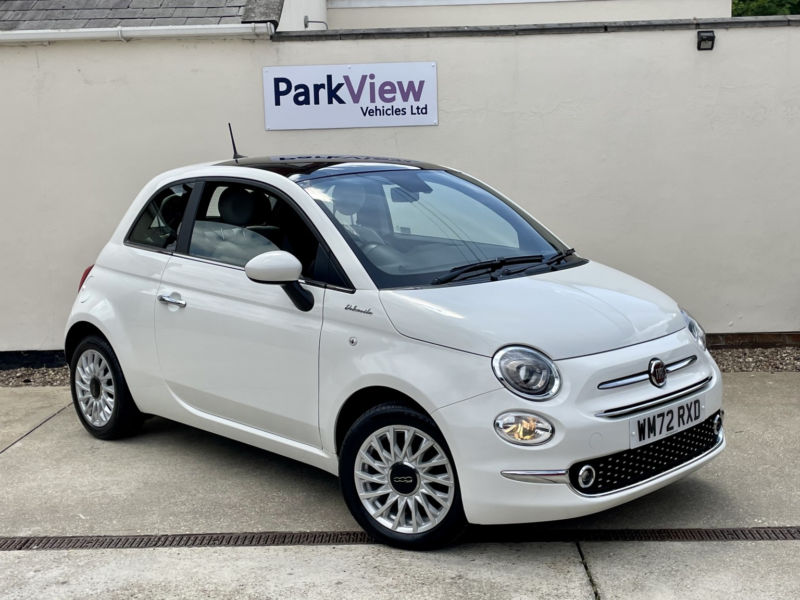 2022 Fiat 500 1.0 1.0 70hp Mild Hybrid Dolcevita in White — image 1