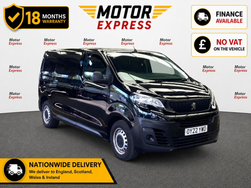 2022 Peugeot Expert 2.0 Bluehdi 1400 Professional Premium in Black — image 1