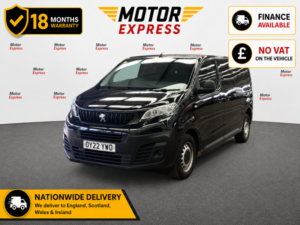 2022 Peugeot Expert 2.0 Bluehdi 1400 Professional Premium in Black — image 3