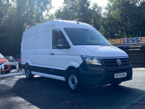 2021 Volkswagen Crafter 2.0 Tdi Cr35 Trendline Panel Van 5dr Diesel Manual Fwd Mwb Euro 6 (s/s) (140 Ps) in White — image 2