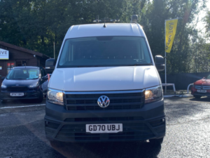 2021 Volkswagen Crafter 2.0 Tdi Cr35 Trendline Panel Van 5dr Diesel Manual Fwd Mwb Euro 6 (s/s) (140 Ps) in White — image 3