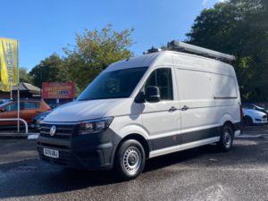 2021 Volkswagen Crafter 2.0 Tdi Cr35 Trendline Panel Van 5dr Diesel Manual Fwd Mwb Euro 6 (s/s) (140 Ps) in White — image 4