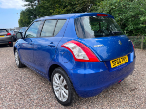 2015 Suzuki Swift 1.2 Sz3 Hatchback 5dr Petrol Manual Euro 6 (94 Ps) in Blue — image 4