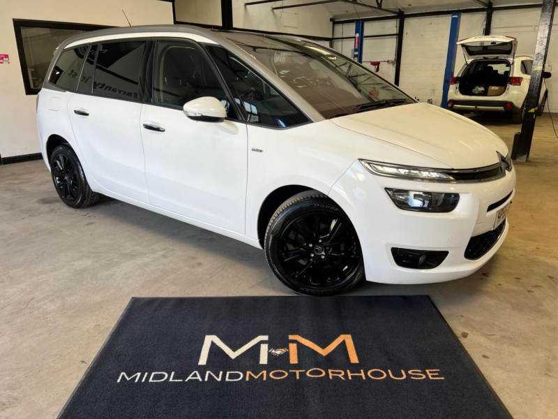 2015 Citroen Grand C4 Picasso 1.6 Bluehdi Exclusive+ Eat6 Euro 6 (s/s) 5dr in White — image 1