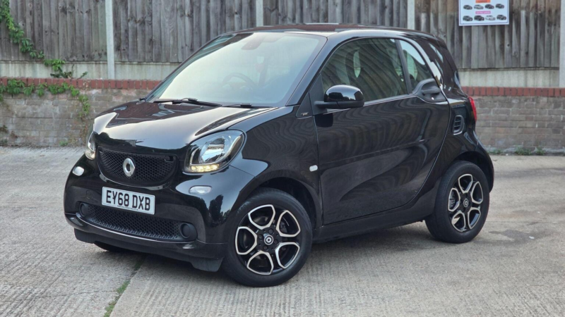 2019 Smart Fortwo 0.9t Prime (premium) Twinamic Euro 6 (s/s) 2dr in Black — image 1