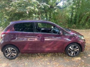 2018 Peugeot 108 1.2 Puretech Allure Hatchback 5dr Petrol Manual Euro 6 (82 Ps) in Purple — image 3