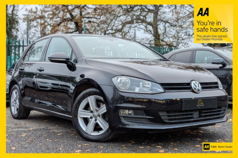 2016 Volkswagen Golf 1.6 Tdi Bluemotion Tech Match Edition DSG Euro 6 (s/s) 5dr in Black — image 1