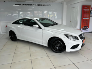 2013 Mercedes-Benz E Class 2.1 E250 Cdi Amg Sport G-Tronic+ Euro 5 (s/s) 2dr in White — image 4