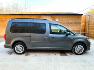 2018 Volkswagen Caddy Maxi Life 5 SEAT Auto Wheelchair Accessible Disabled Access Vehicle Wav in Grey — image 6
