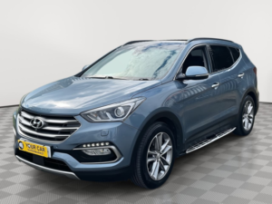 2017 Hyundai Santa Fe 2.2 Crdi Blue Drive Premium Se SUV 5dr Diesel Auto 4WD Euro 6 (s/s) (7 Seat) (200 Ps) in Blue — image 3
