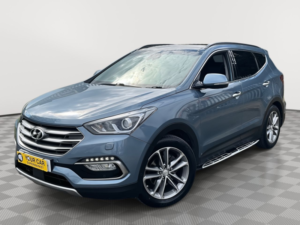 2017 Hyundai Santa Fe 2.2 Crdi Blue Drive Premium Se SUV 5dr Diesel Auto 4WD Euro 6 (s/s) (7 Seat) (200 Ps) in Blue — image 4