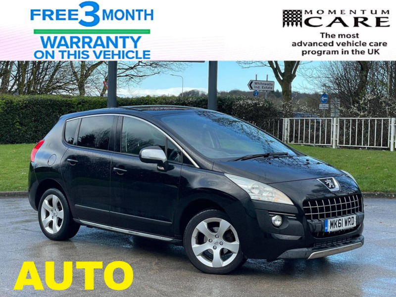 2011 Peugeot 3008 1.6 Hdi Exclusive Egc Euro 5 5dr in Black — image 1