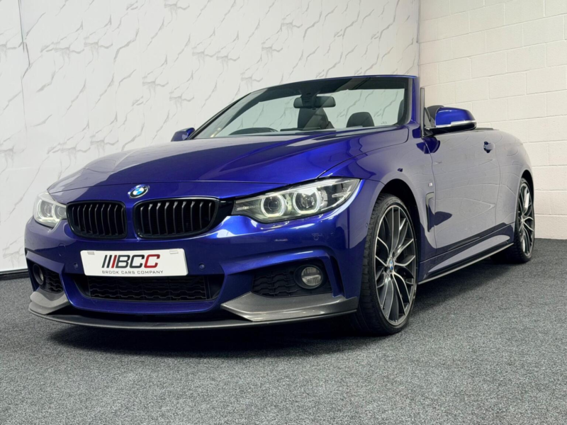 2018 BMW 4 Series 3.0 435d M Sport Auto Xdrive Euro 6 (s/s) 2dr in Blue — image 1