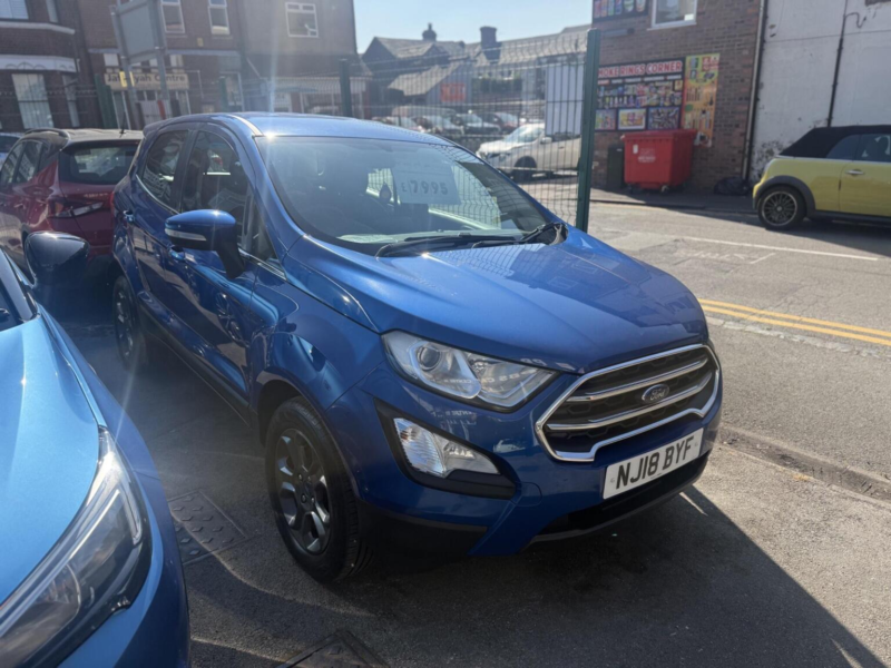 2018 Ford Ecosport 1.0t Ecoboost Zetec Auto Euro 6 (s/s) 5dr in Blue — image 1