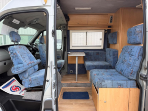 2010 Renault Master Devon Monaco Fixed Bed Camper Van 4 Berth in Silver — image 4