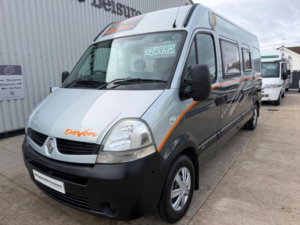 2010 Renault Master Devon Monaco Fixed Bed Camper Van 4 Berth in Silver — image 5