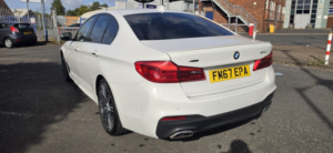 2018 BMW 5 Series 3.0 540i Xdrive M Sport Saloon in White — image 4