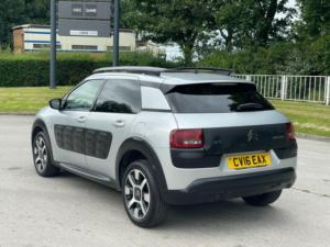 2016 Citroen C4 Cactus 1.6 Bluehdi Flair Edition Etg6 Euro 6 (s/s) 5dr in Silver — image 5