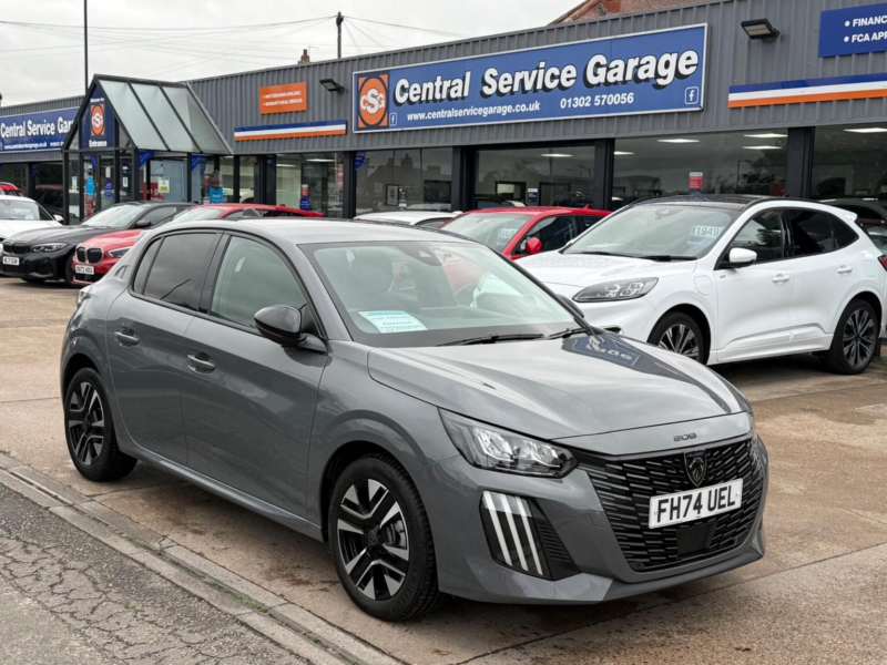 2025 Peugeot 208 1.2 Puretech Allure Euro 6 (s/s) 5dr in Grey — image 1