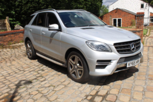 2015 Mercedes-Benz M Class 3.0 Ml350 V6 Bluetec Amg Line G-Tronic 4WD Euro 6 (s/s) 5dr in Silver — image 3