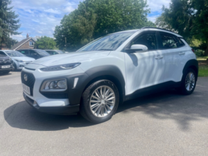 2018 Hyundai Kona 1.0 T-Gdi Blue Drive Se SUV 5dr Petrol Manual Euro 6 (s/s) (120 Ps) in White — image 3