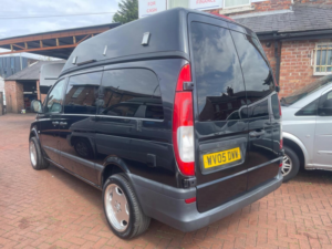 2005 Mercedes-Benz Vito 2.1 111cdi Dualiner Basic Long Panel Van Lwb 5dr in Black — image 3