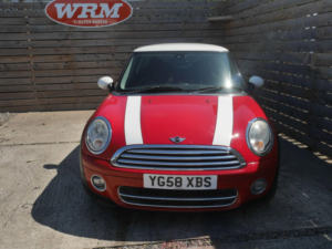 2008 MINI Hatch 1.6 Cooper D Hatchback 3dr Diesel Manual Euro 4 (110 Ps) in Red — image 4