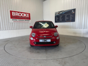 2019 Fiat 500 1.2 Lounge Euro 6 (s/s) 3dr in Red — image 5