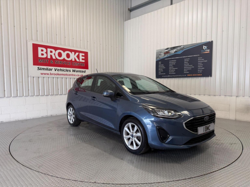 2022 Ford Fiesta 1.0t Ecoboost Trend Euro 6 (s/s) 5dr in Blue — image 1