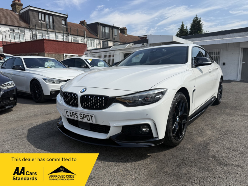 2018 BMW 4 Series Gran Coupe 2.0 420i Gran Coupe M Sport X Driveverified Mile Fresh Import Finance Avb in White — image 1