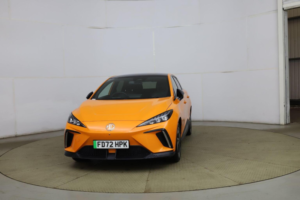 2022 MG Mg4 64kwh Trophy Long Range Auto 5dr in Orange — image 2