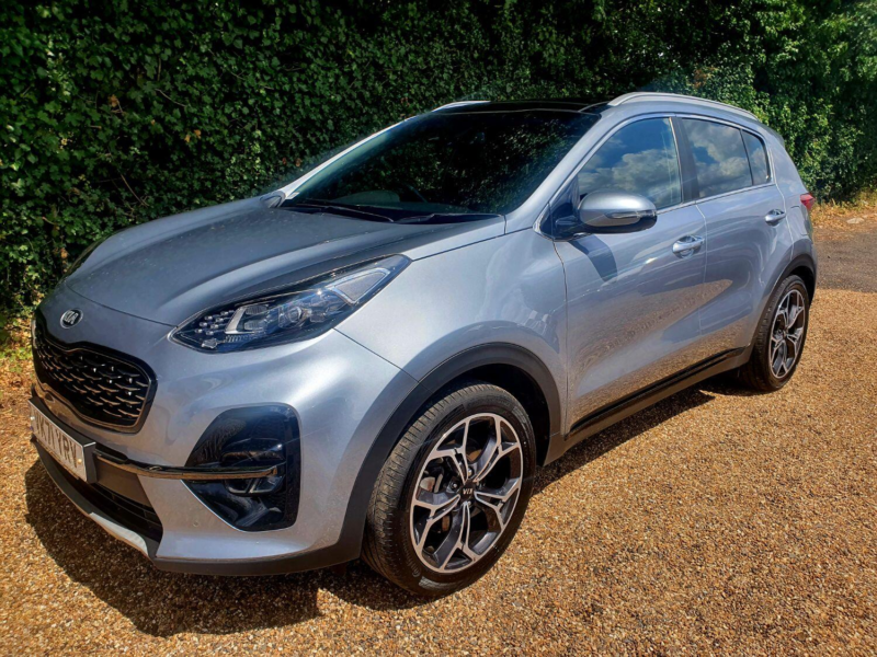 2021 Kia Sportage 1.6 Crdi Mhev Gt-Line S in Silver — image 1