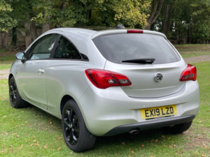 2019 Vauxhall Corsa 1.4i Ecotec Griffin Special Edition 3dr With Only 10,900 Miles And Full Service History in Silver — image 4
