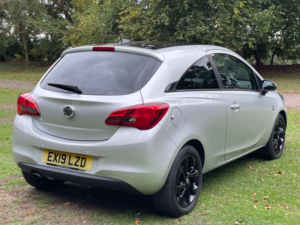2019 Vauxhall Corsa 1.4i Ecotec Griffin Special Edition 3dr With Only 10,900 Miles And Full Service History in Silver — image 6