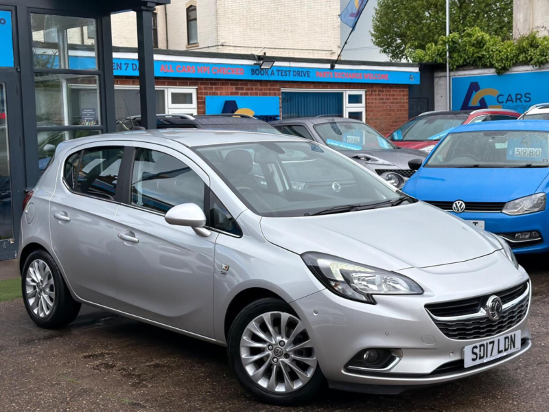 2017 Vauxhall Corsa 1.4i Ecoflex Se Euro 6 5dr in Silver — image 1